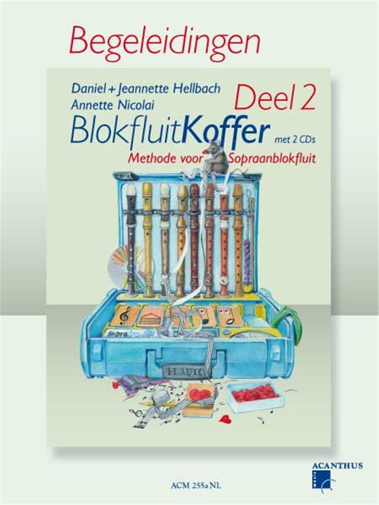 Blokfluitkoffer 2 Begeleidingen
